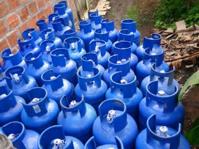 200 cilindros de gas robados