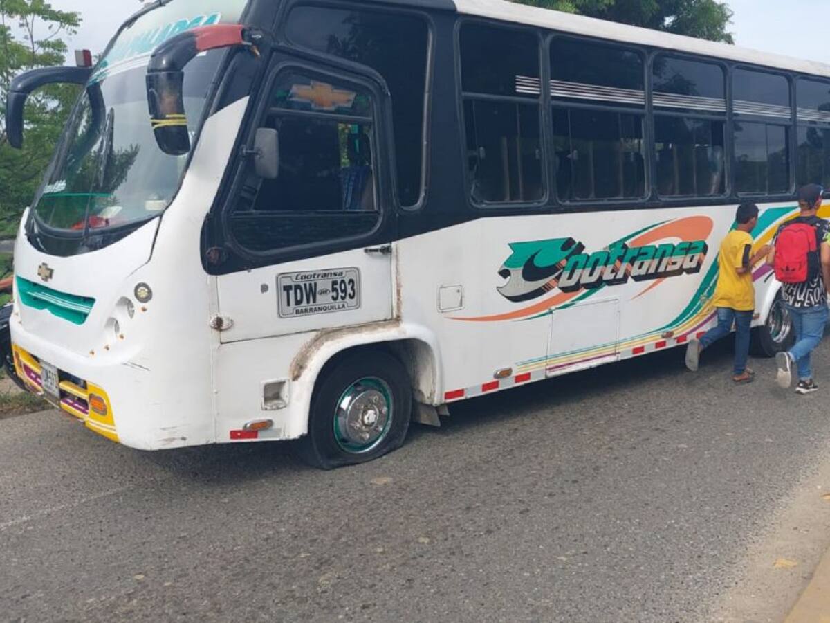 Rutas intermunicipales suspenden servicio por bloqueos en Barranquilla