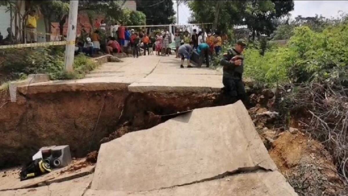 Organismos de socorro en Cúcuta en alerta por remoción de terrenos