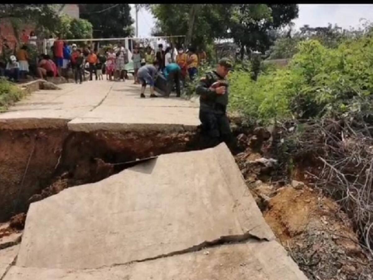 Organismos de socorro en Cúcuta en alerta por remoción de terrenos