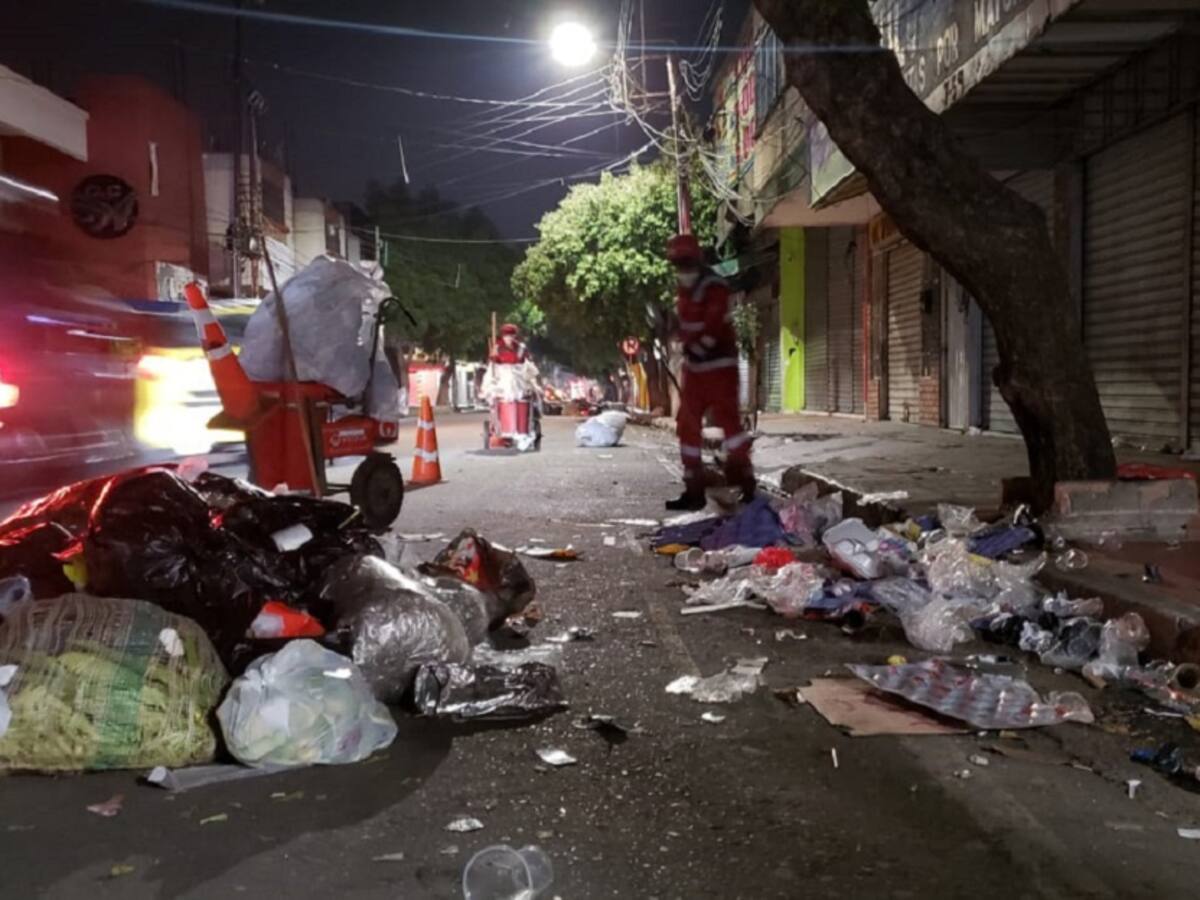 Veolia realizó brigada especial para limpiar Cúcuta después de navidad