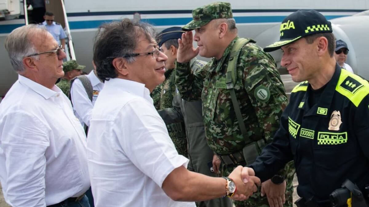 Petro asiste al Consejo de Seguridad Integral en la zona del sur de Bolívar