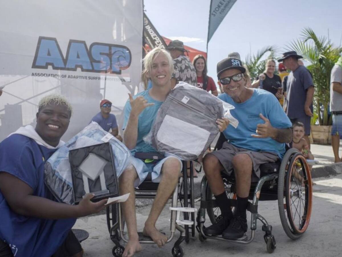 Us Open de Surf Adaptado: Freddy Marimón campeón junior