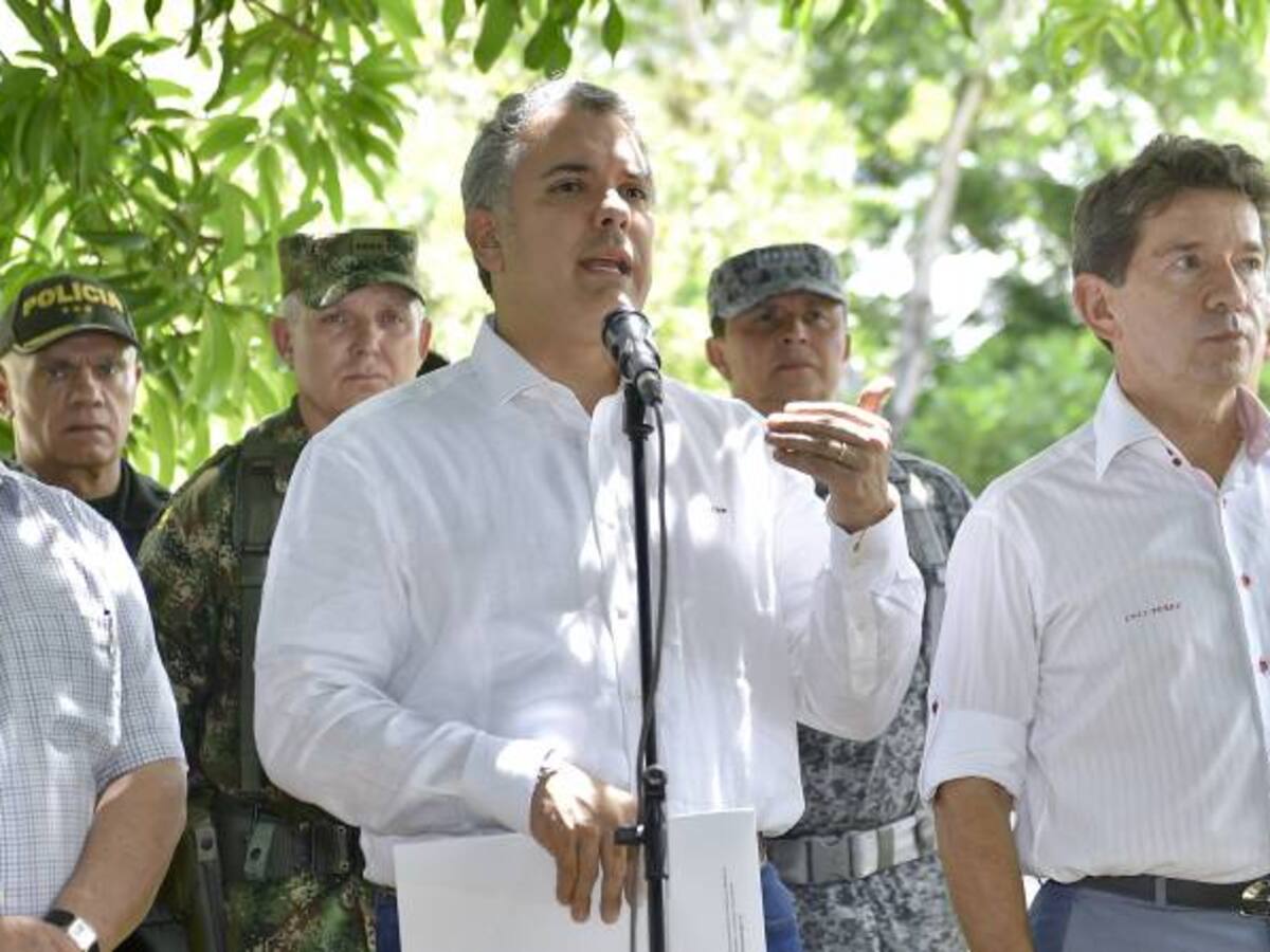 Duque confirma muerte de disidentes responsables del asesinato de geólogos
