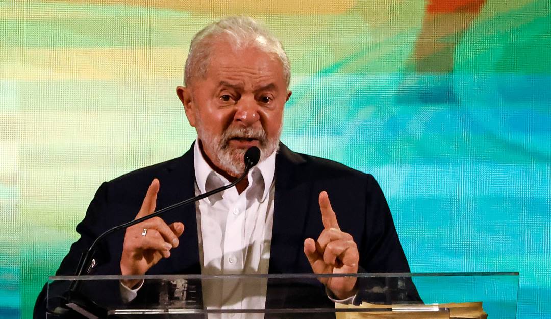 El expresidente Lula d Silva en su campaña por Brasil. Foto: Getty