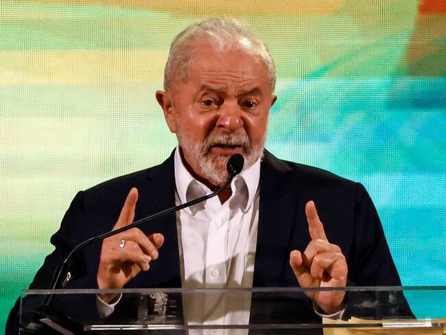 El expresidente Lula d Silva en su campaña por Brasil. Foto: Getty