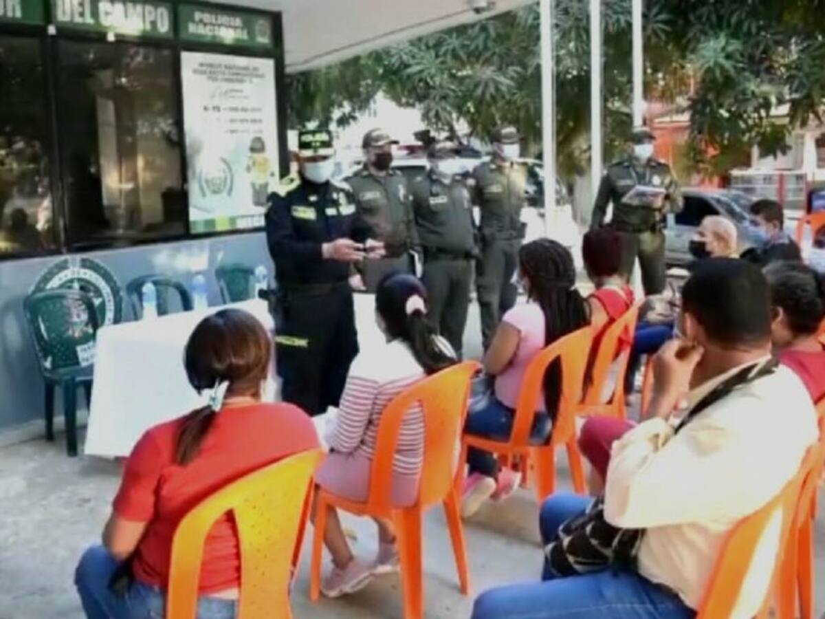Policía busca crear comités barriales de seguridad en Cartagena