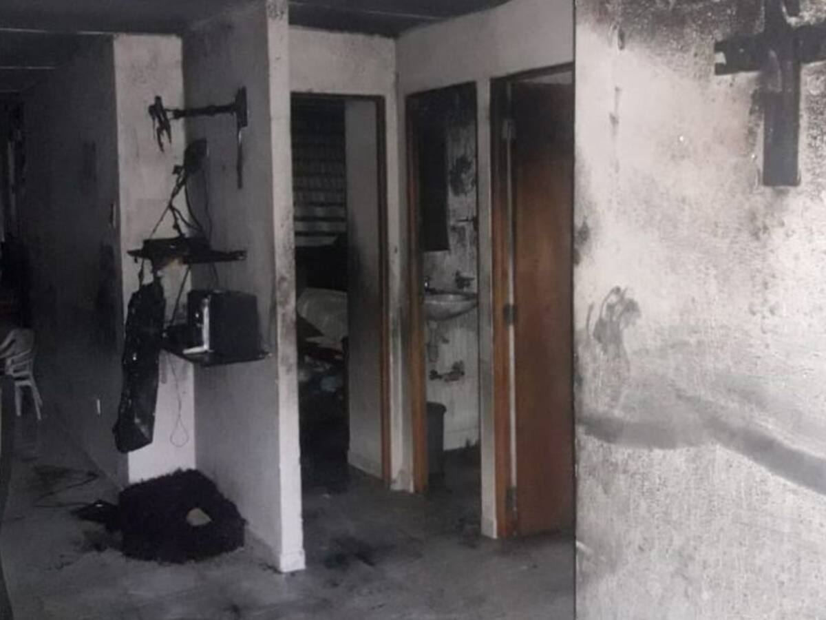 Tres menores con graves quemaduras deja incendio en Galapa