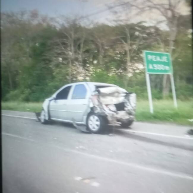 Murió ciclista en aparatoso accidente en la bajada de Turbaco, Bolívar