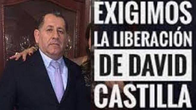 David Castilla, secuestrado en Ocaña