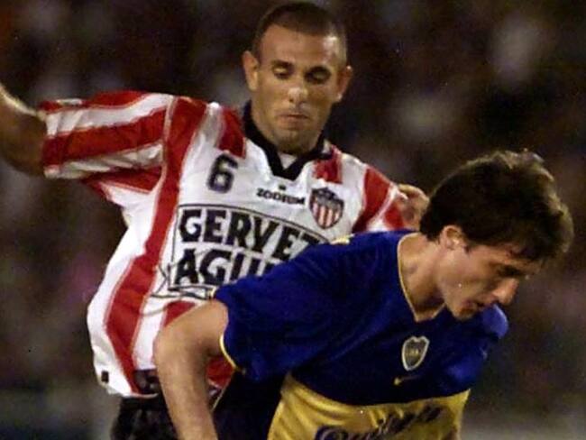 Junior vs Boca Juniors en Copa Libertadores 2001