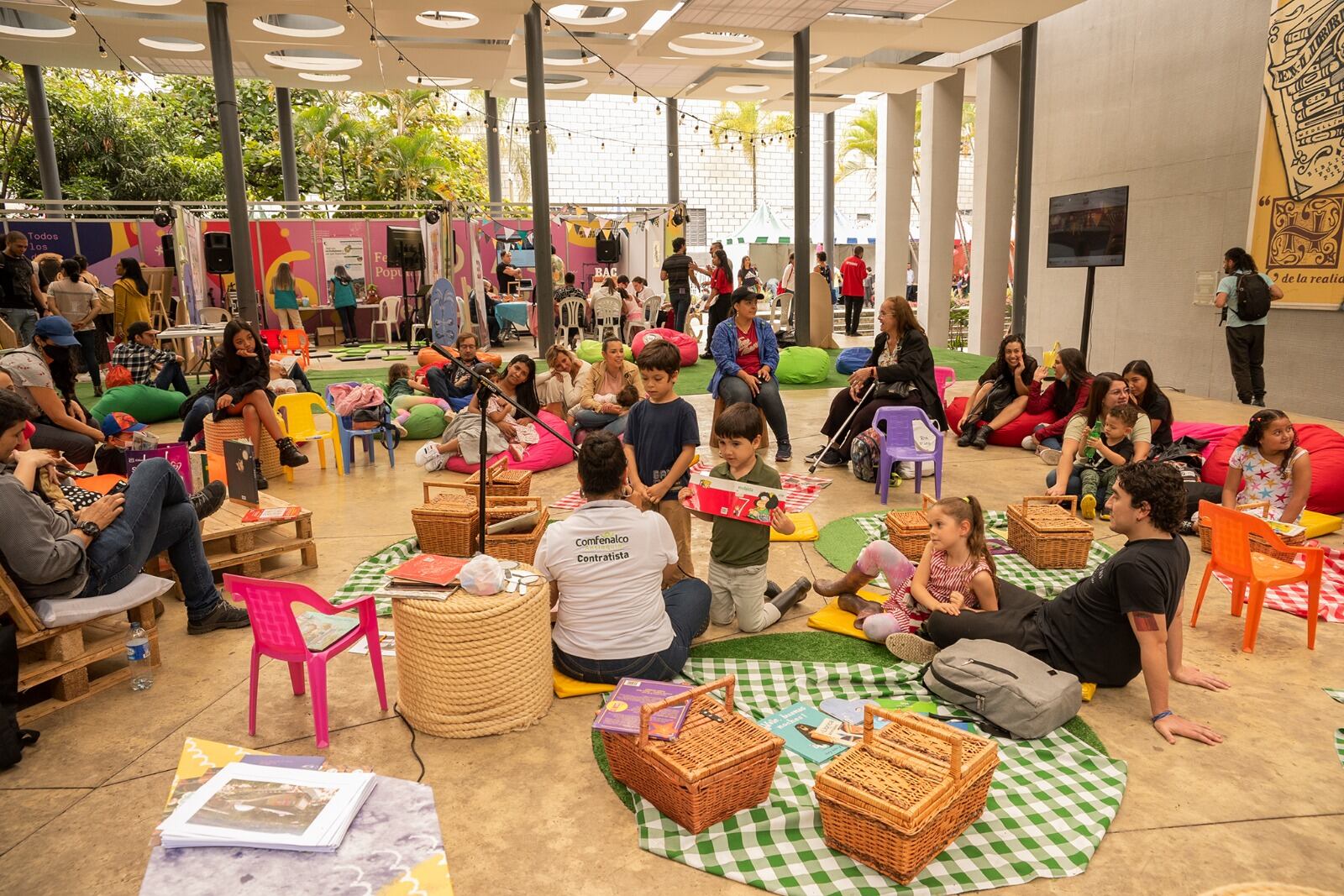 Feria Popular Días del Libro en Medellín. Foto: Cortesía.