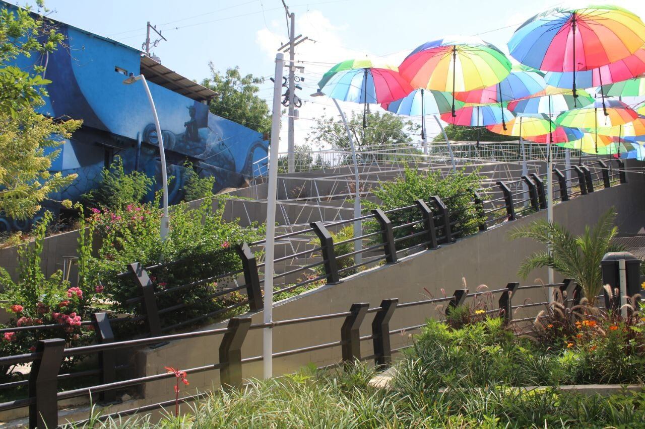 Reactivación del Parque Lineal de Vistamar en el marco de la conmemoración de la Semana Santa./ Foto: Alcaldía de Puerto Colombia