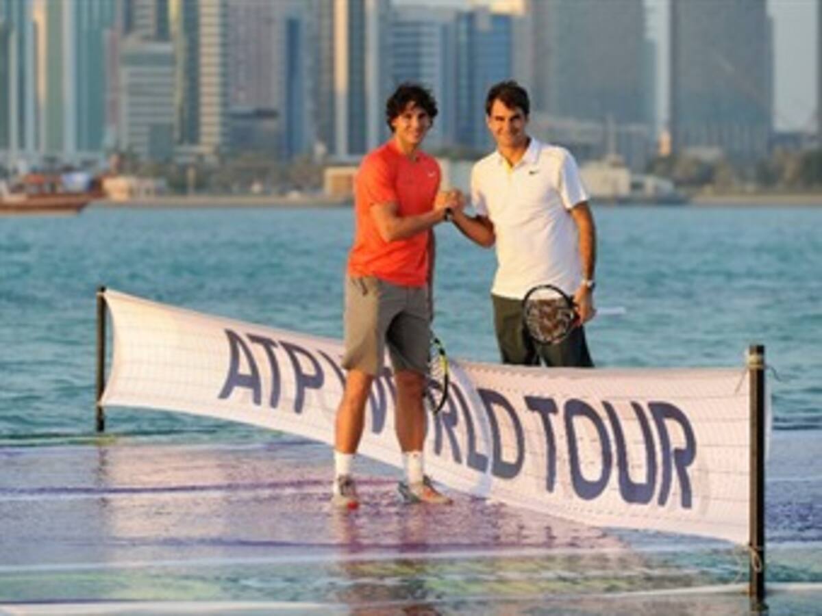 Nadal y Federer ganan en sus primeros partidos oficiales de la temporada en Doha