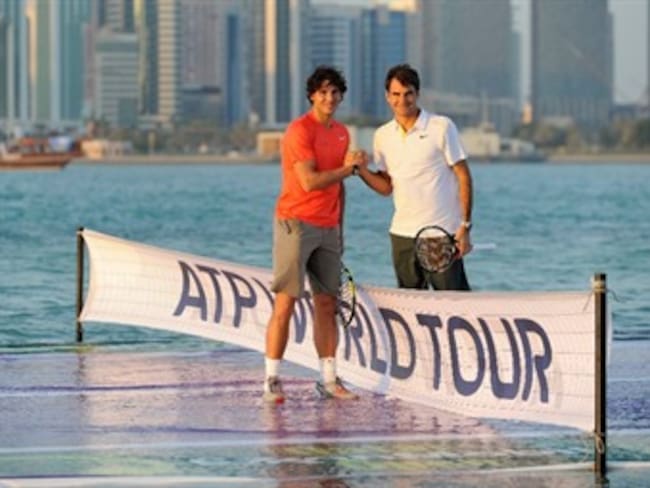 Nadal y Federer ganan en sus primeros partidos oficiales de la temporada en Doha