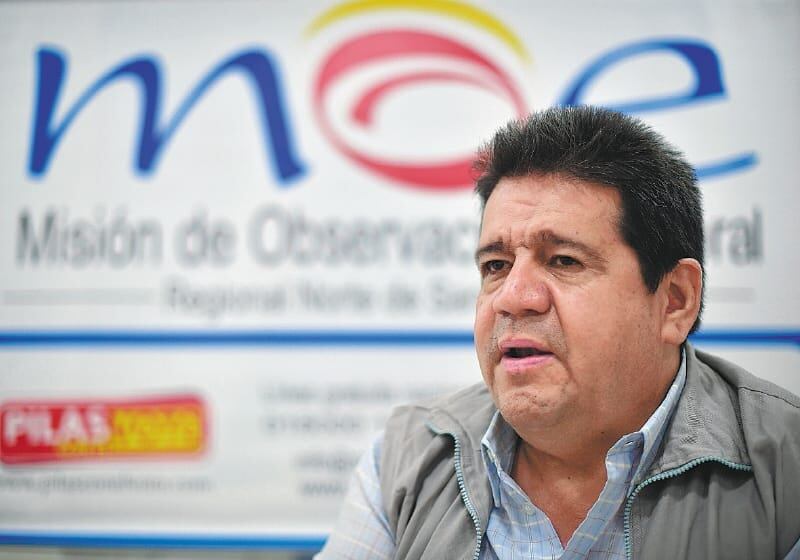Jairo Oviedo, MOE Norte de Santander.