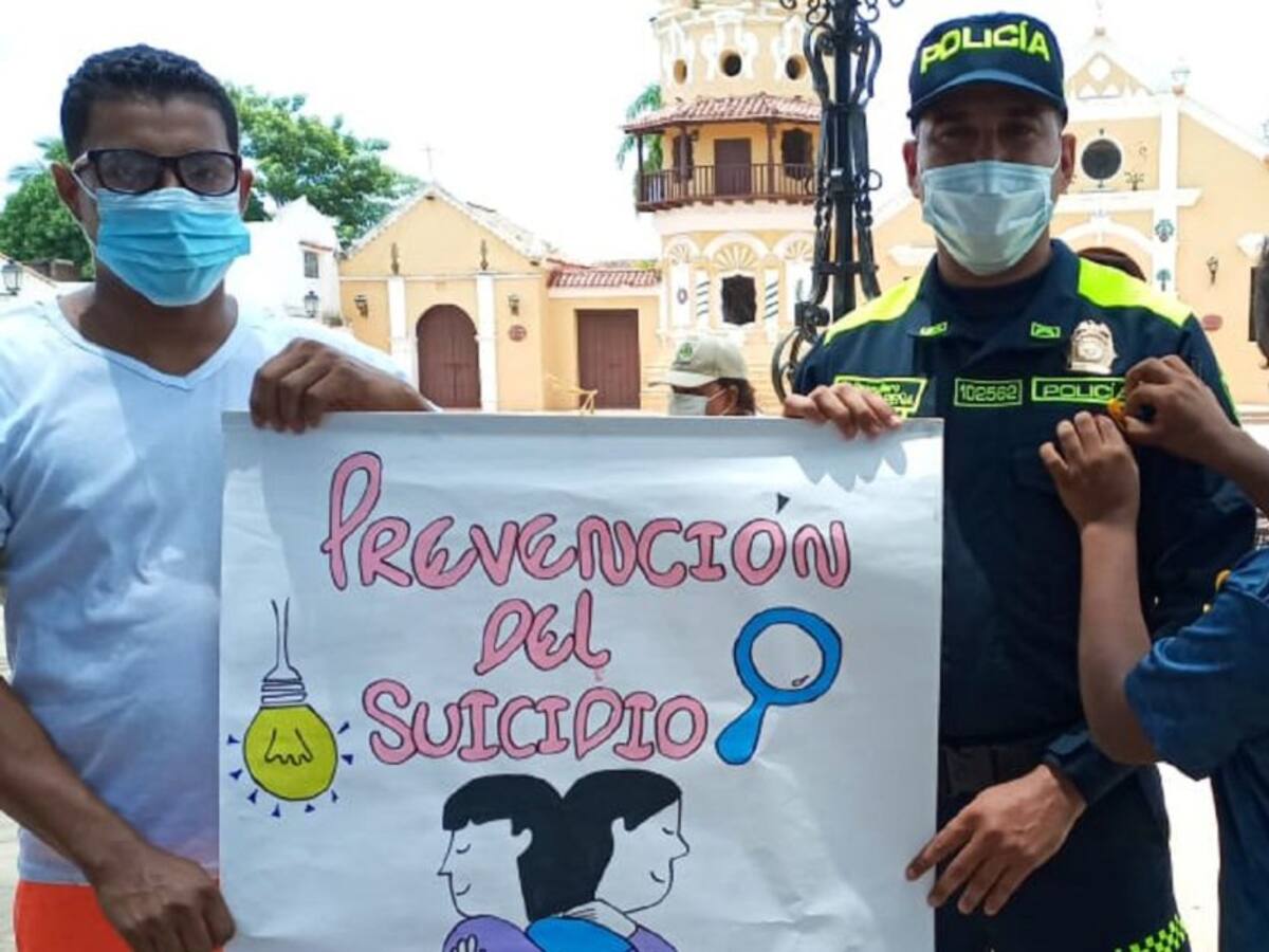 Policía de Bolívar celebró “Día mundial para la prevención del suicidio”