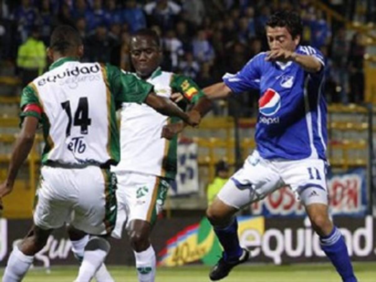Millonarios y Equidad abren las semifinales del fútbol colombiano