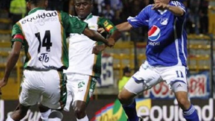 Millonarios y Equidad abren las semifinales del fútbol colombiano
