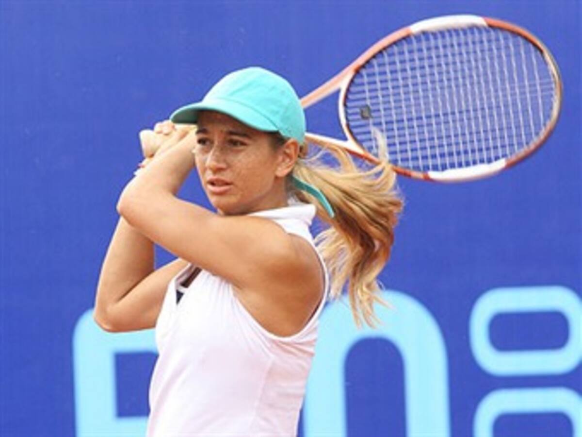 Catalina Castaño debutó con éxito en el Torneo Femenino de Tenis en Cuneo, Italia