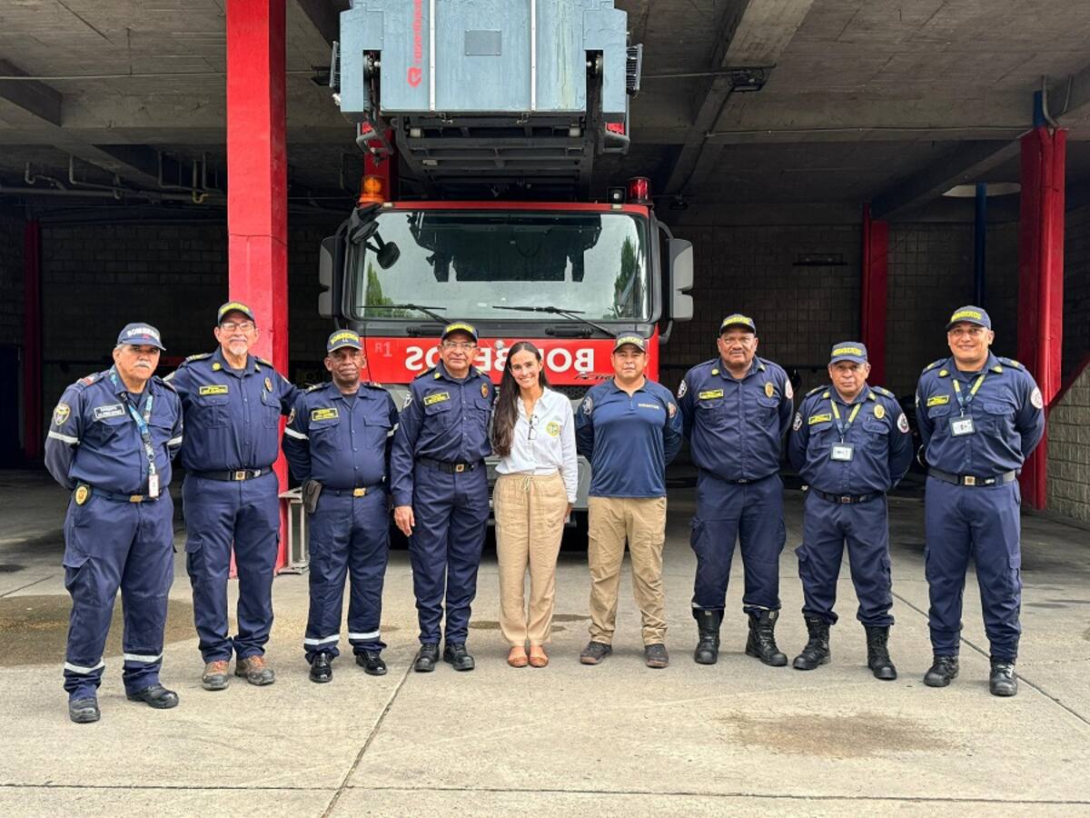 Cuerpo de Bomberos de Cartagena participará en intercambio internacional en Florida, EE.UU