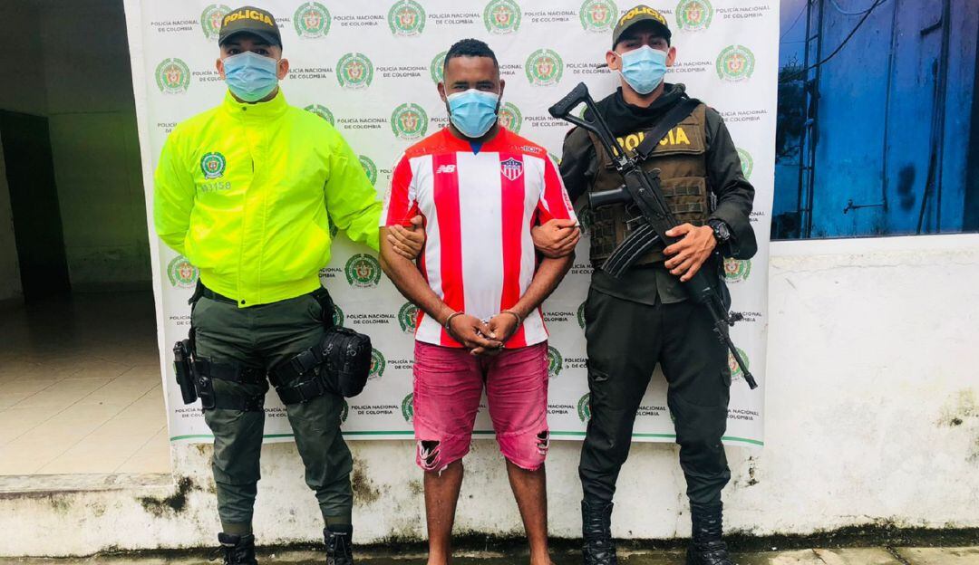 La Policía Captura un presunto homicida en la Mojana