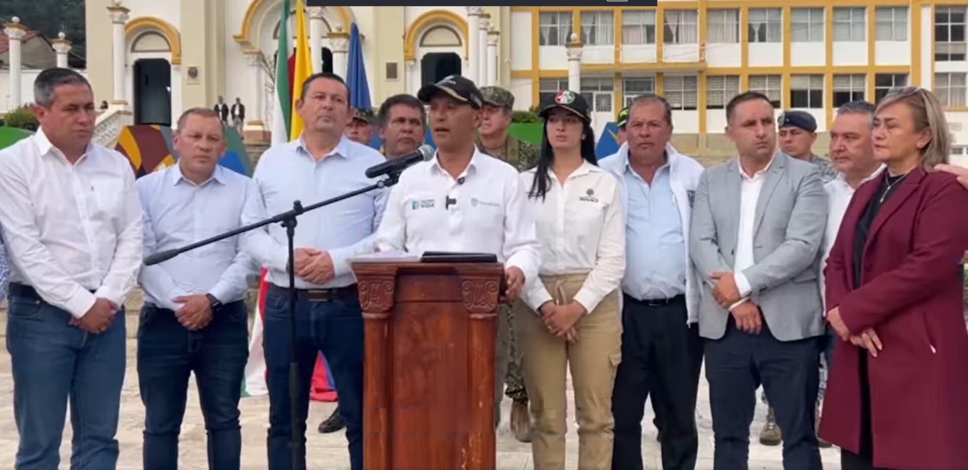 Consejo de Seguridad de Ministerio de  Defensa Nacional que se llevó a cabo en Boavita, Boyacá.