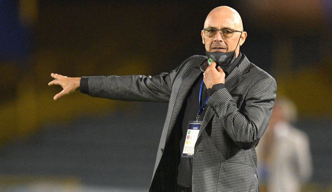 Alfredo Arias durante su paso por el Deportivo Cali.