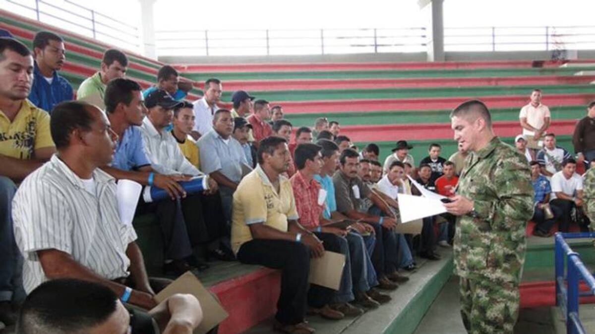 Jornada de libretas militares