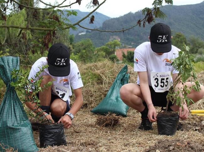 arrera ambiental 5K impulsa la siembra de 200 árboles en humedal Torca-Guaymaral