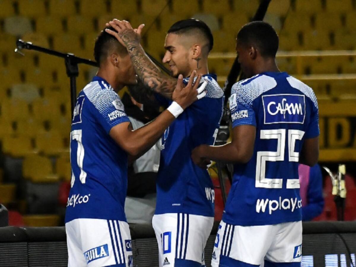 Millonarios goleó en el clásico a Nacional y sigue vivo en la Liga