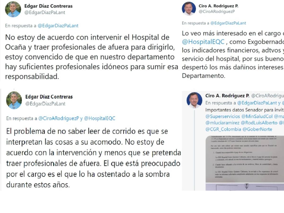 Congresistas se enfrentan por hospital de Ocaña