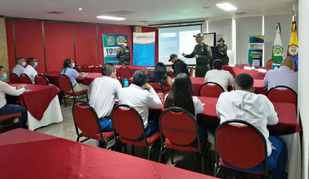 El evento fue dirigido a la Asociación Hotelera Colombiana ASOTELCA en la ciudad de Cartagena