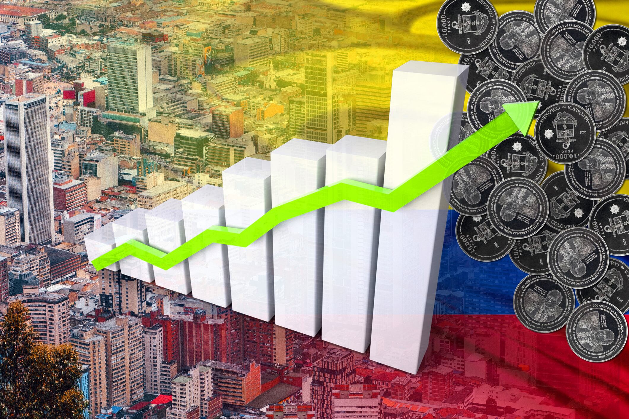 Imagen de referencia de economía colombiana. Foto: Getty Images