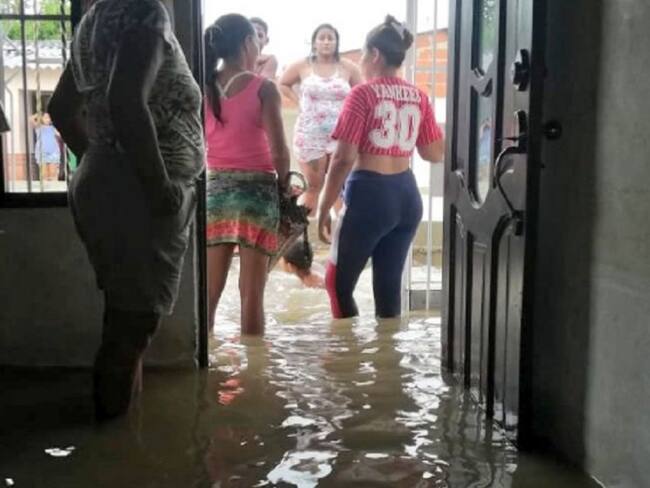 Nuevamente se desbordó el arroyo Hospital