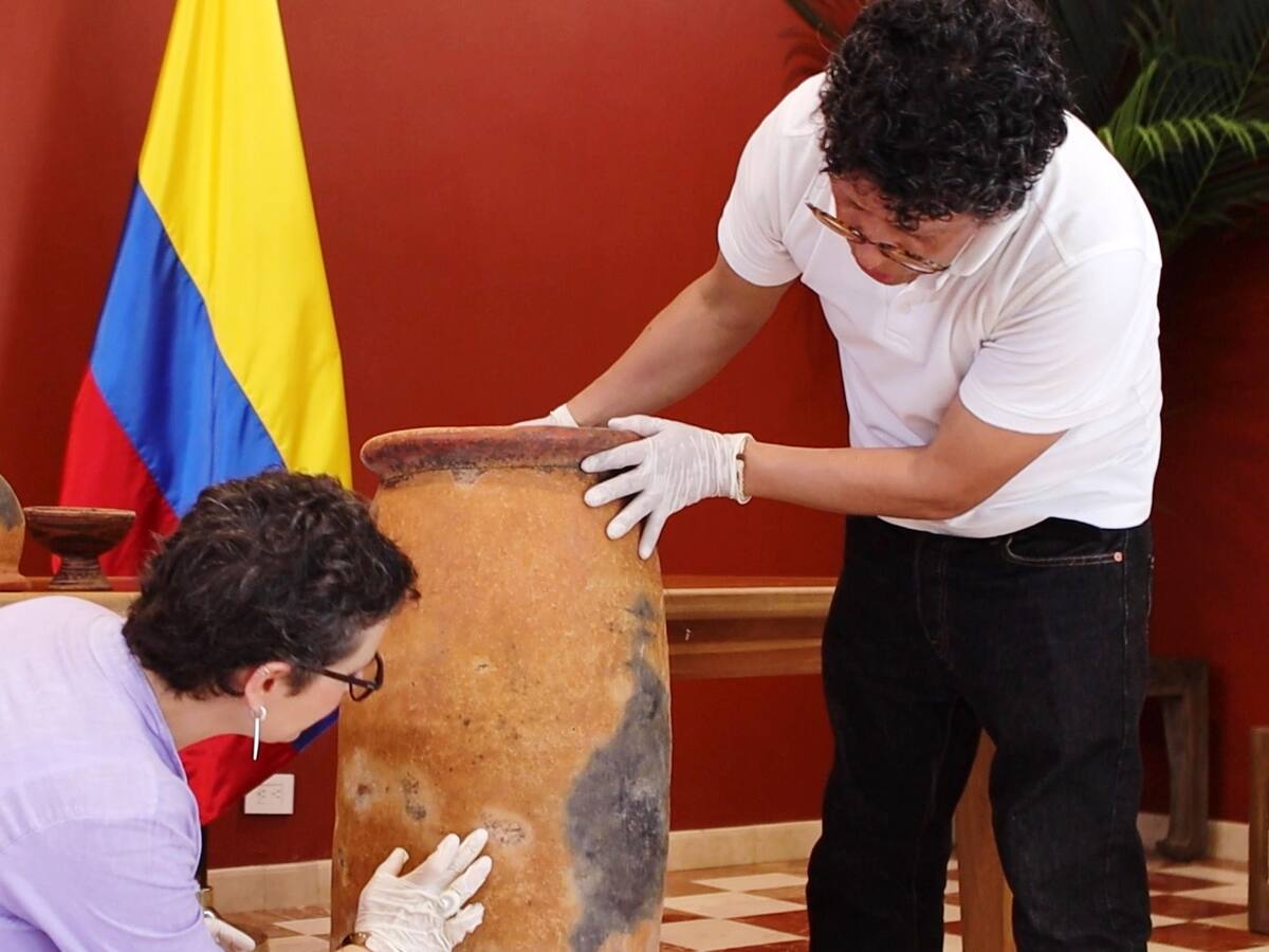El Gobierno Nacional está recuperando piezas precolombinas en varios países del mundo