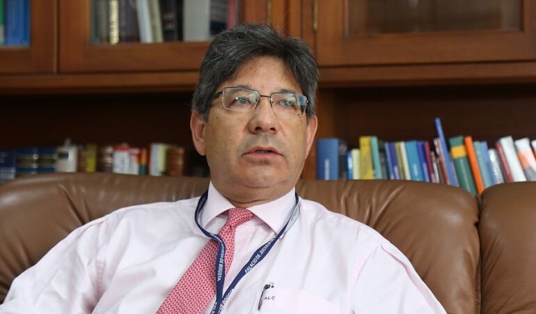 Alejandro Linares, presidente de la Corte Constitucional.
