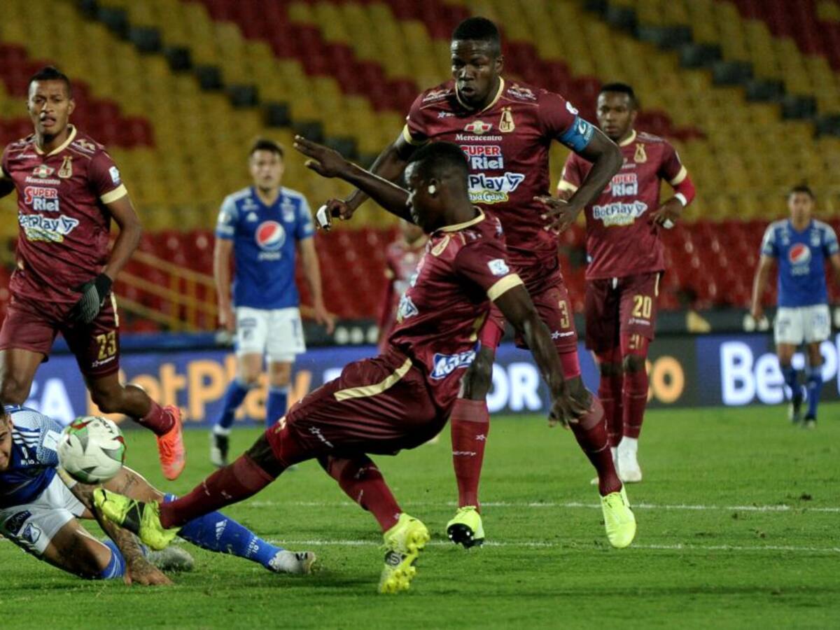 Millonarios empató con Deportes Tolima en un pálido 0-0