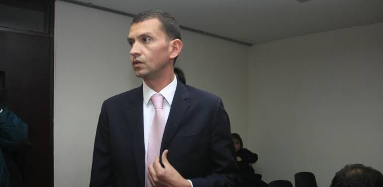 Emilio Tapia, procesado por el 'carrusel de la contratación' en Bogotá. 