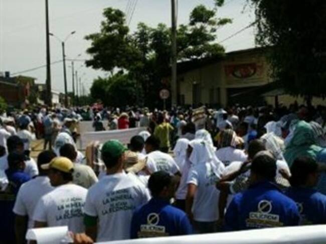 Así viven los habitantes de Caucasia, Antioquia, el paro minero