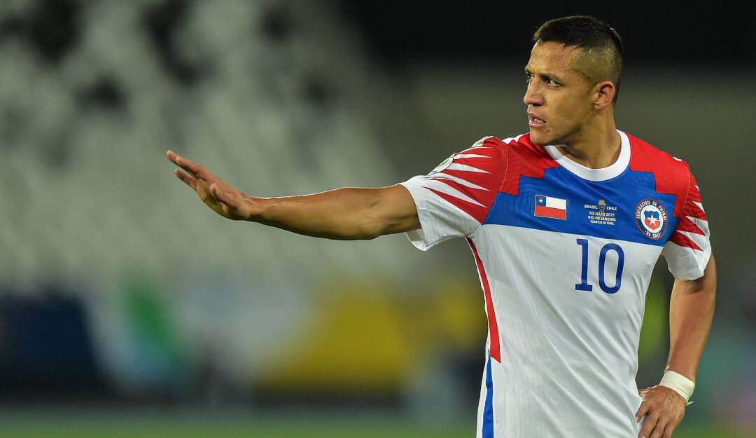 Alexis Sánchez no estuvo con Chile en Barranquilla, en el duelo ante Colombia.