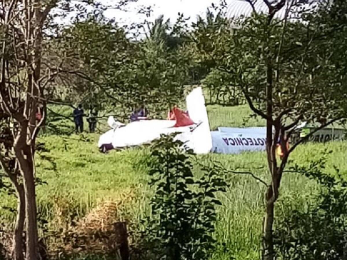 Se accidenta avioneta en el municipio de Soledad, Atlántico