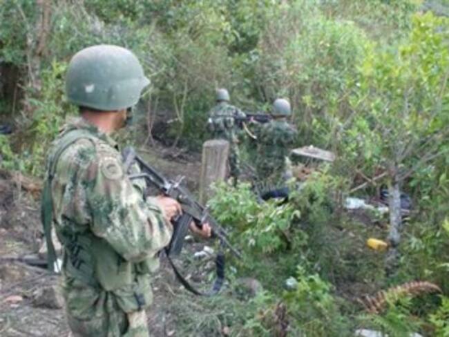 Un campesino muerto deja enfrentamiento entre el Ejército y las Farc en Norte de Santander