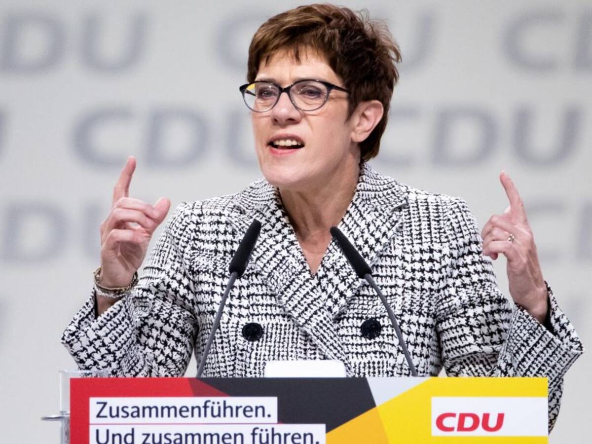 El partido Conservador le dices adiós a Merkel como su líder