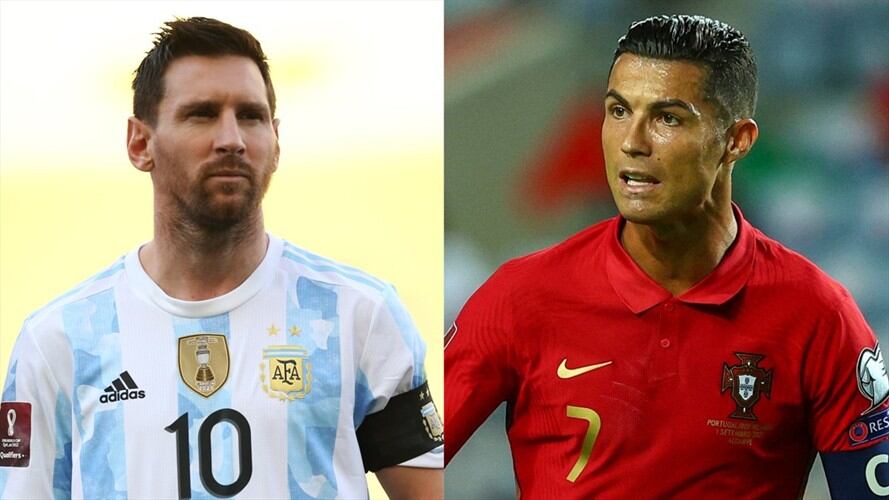 Lionel Messi y Cristiano Ronaldo. Foto: Alexandre Schneider/Getty Images / Carlos Rodrigues/Getty Images