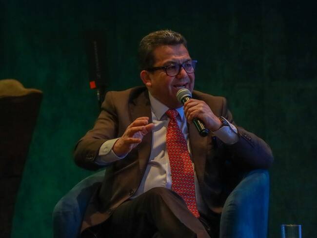 Jaime Dussán, presidente de Colpensiones en Visión Colombia 2024 de Prisa Media.