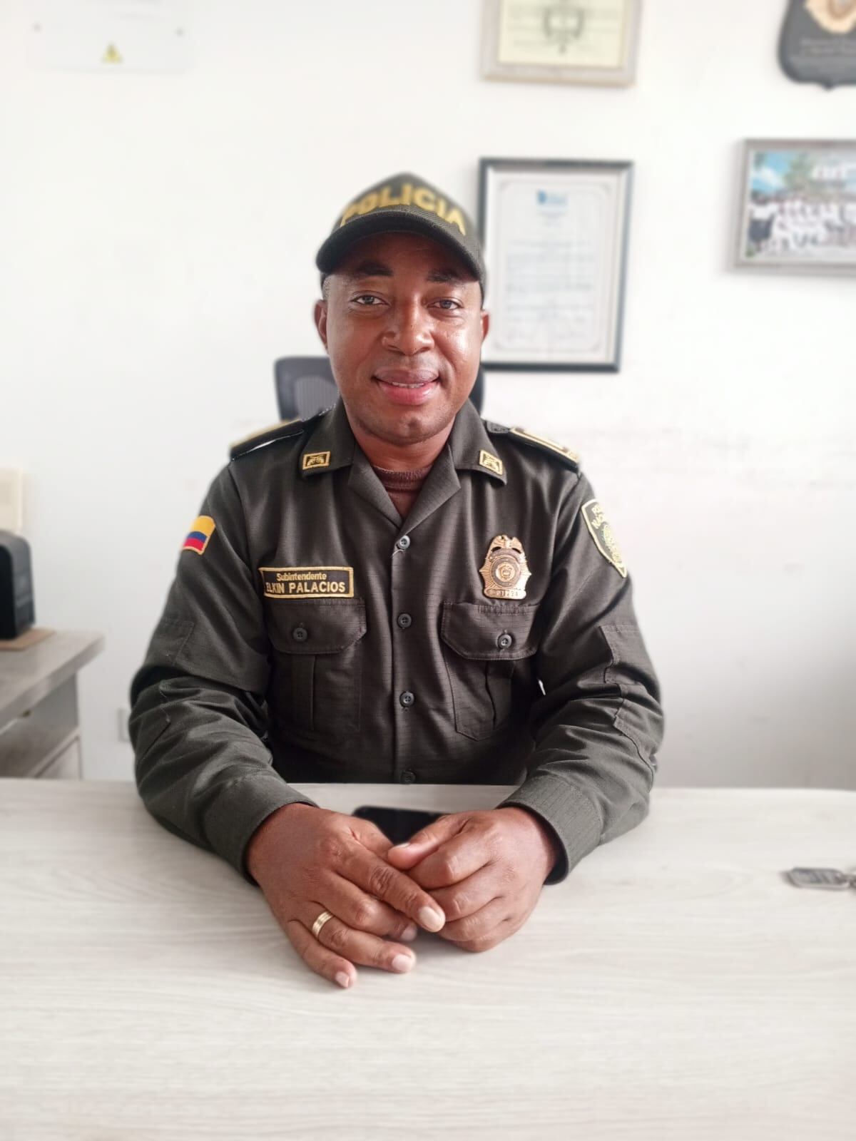 El mejor policia comunitario de Colombia | Foto: Elkin Palacios