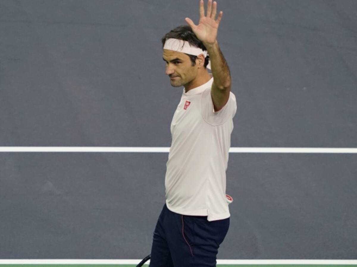 Sigue avanzando: Federer ya está en cuartos de final del Masters de Shangái