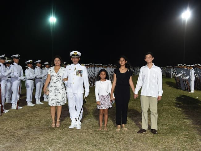 Asume nuevo comandante de batallón de cadetes de Escuela Naval en Cartagena