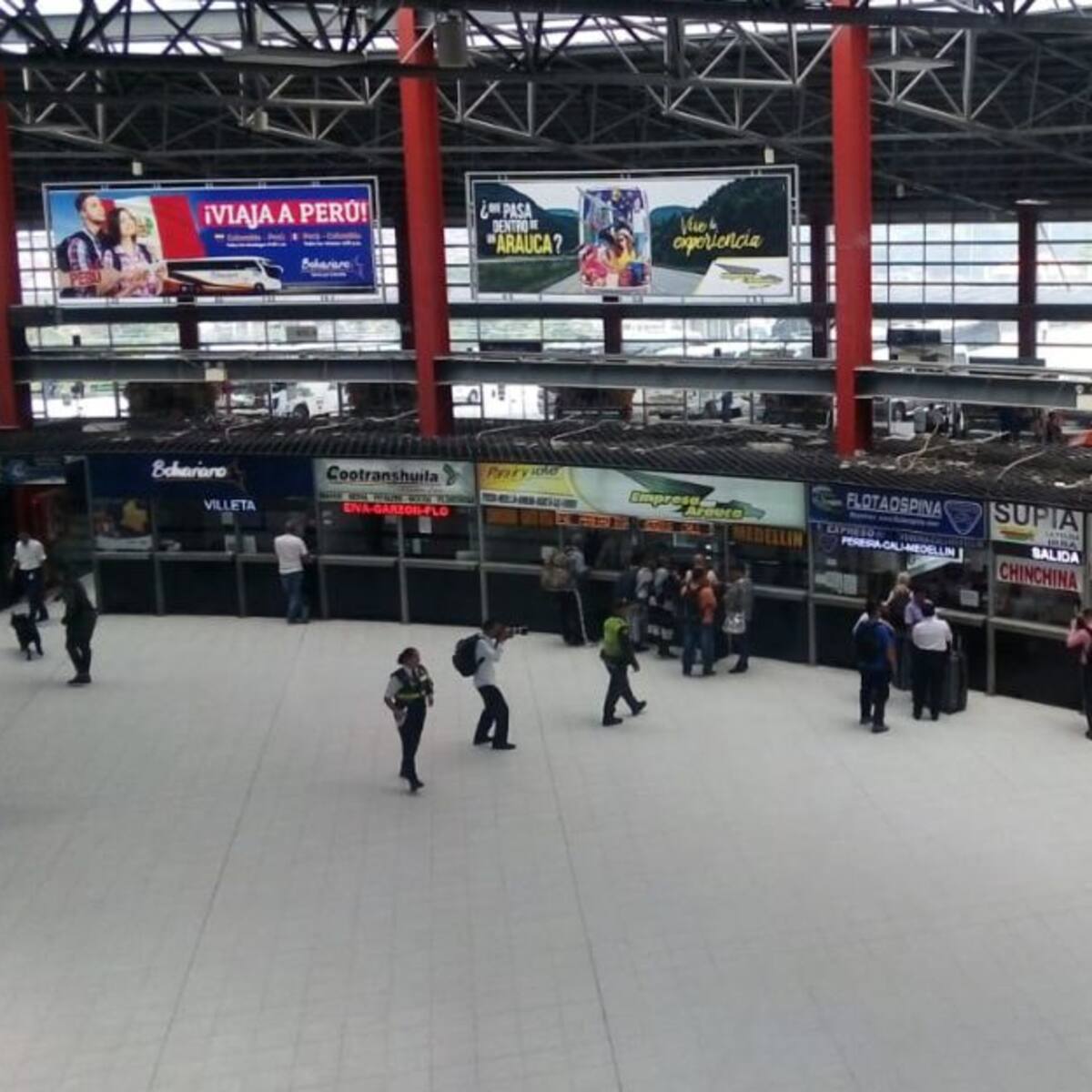 Cerca de 10.000 pasajeros diarios transitaron por la Terminal de Transporte